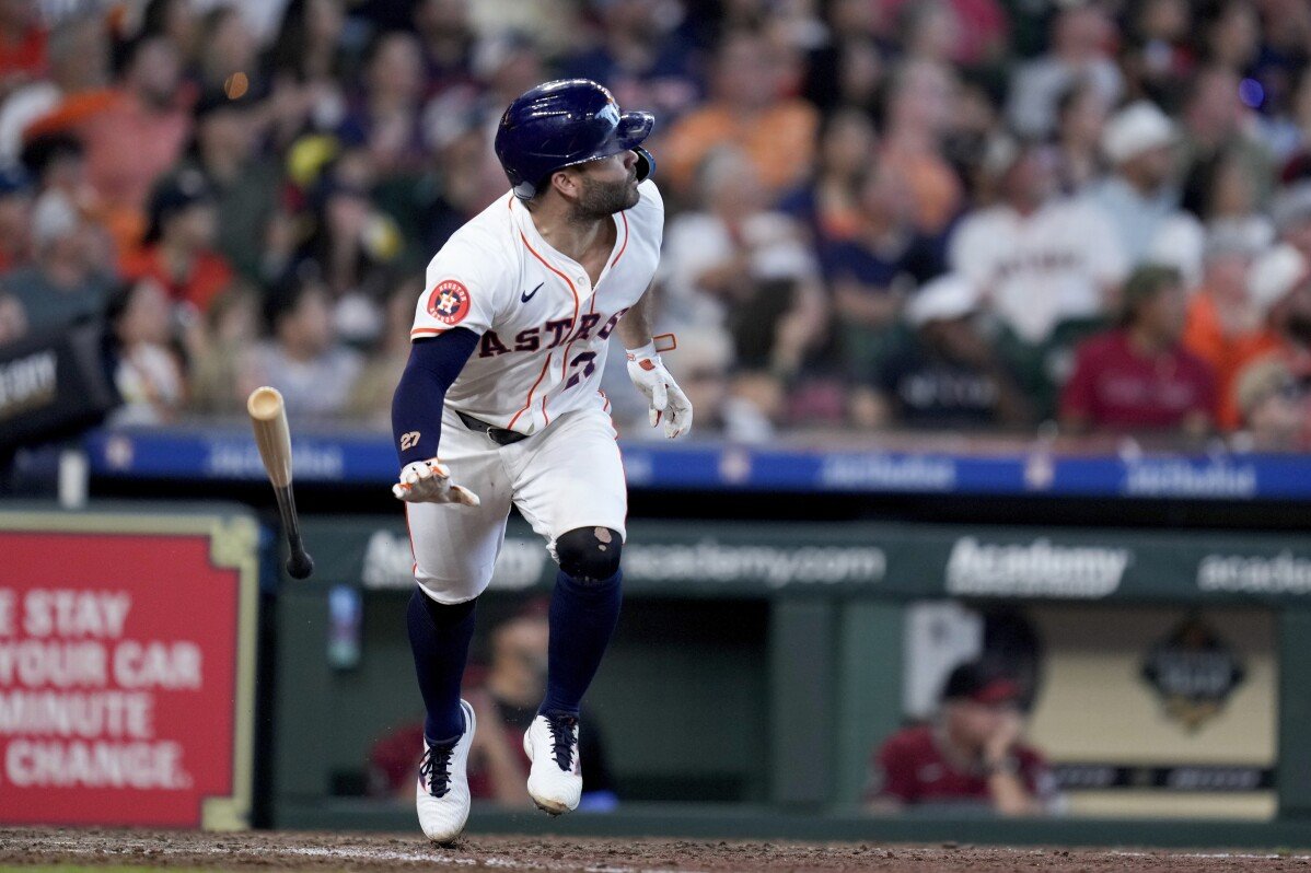 Altuve và Peña ghi homer khi Astros thắng Diamondbacks 11-5